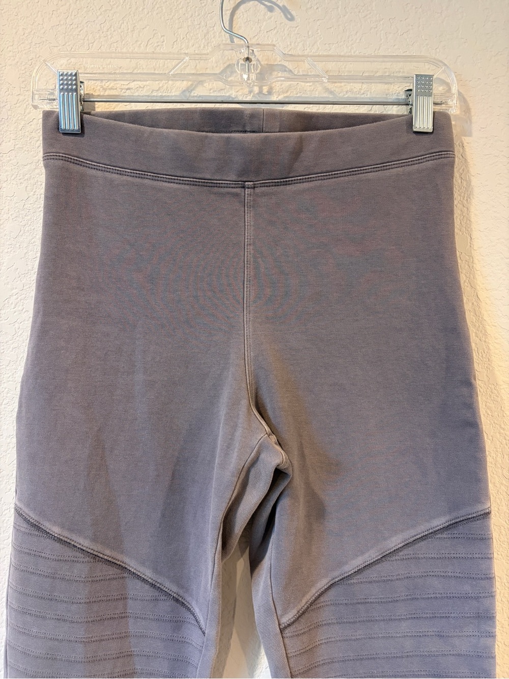 Express Women’s Grey Washed Moto Stretch Legging - Small - Picture 2 of 7